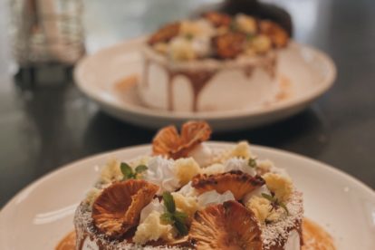 Coconut & Caramel Cake