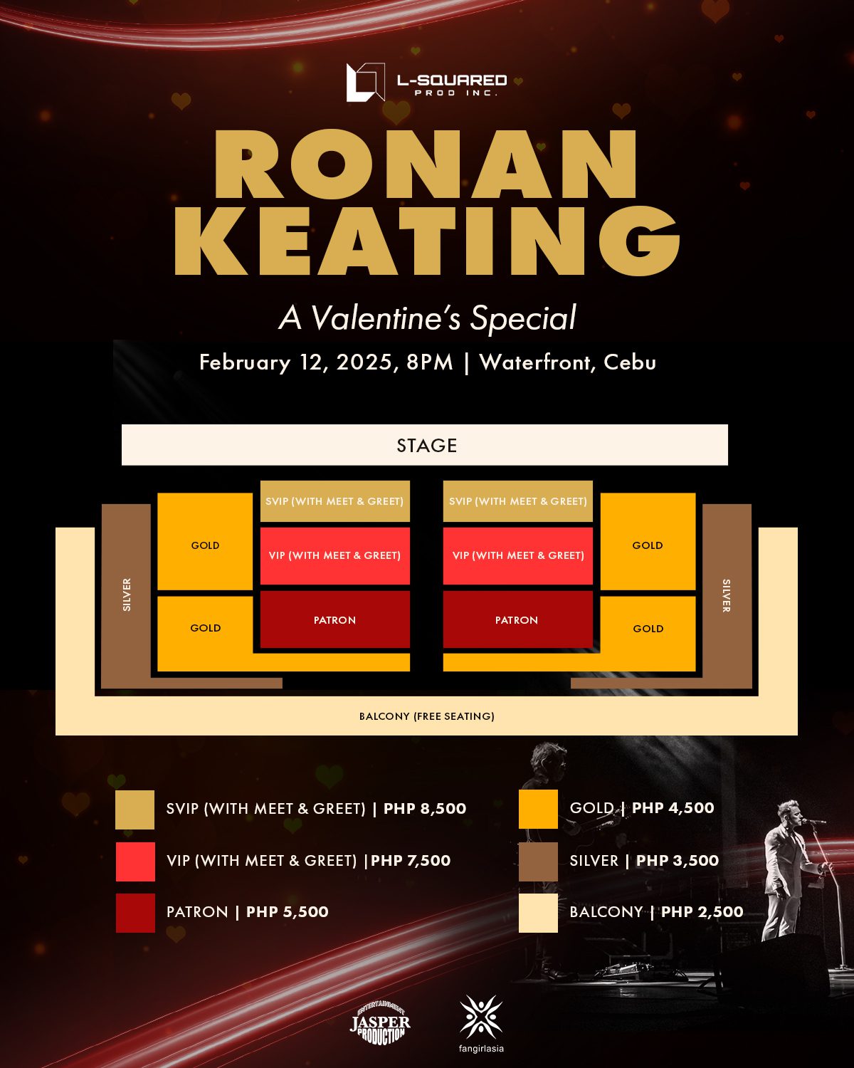 Ronan Keating Seat Map(1)