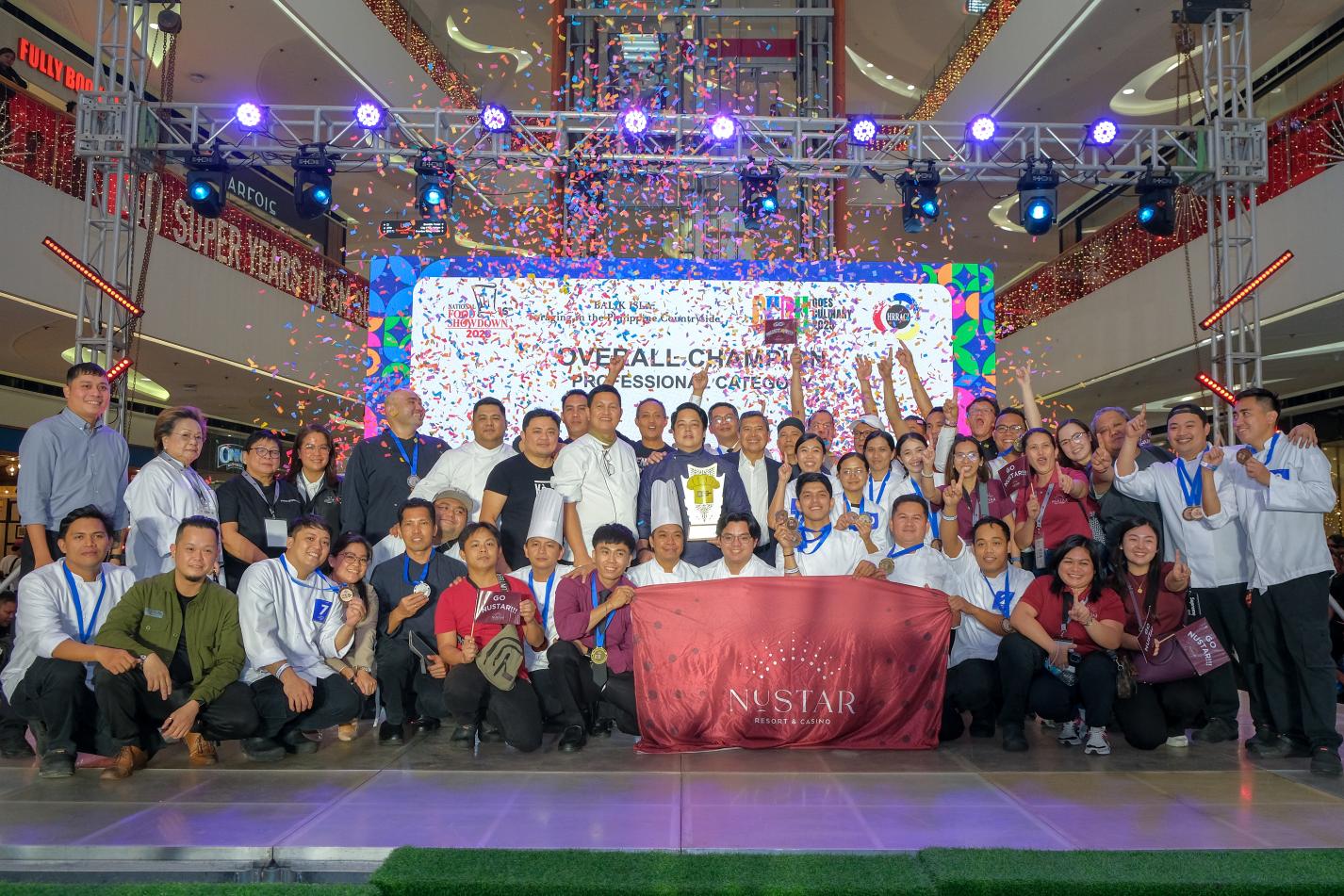 OVERALL CHAMPION IS NUSTAR RESORT TEAM 1(1)