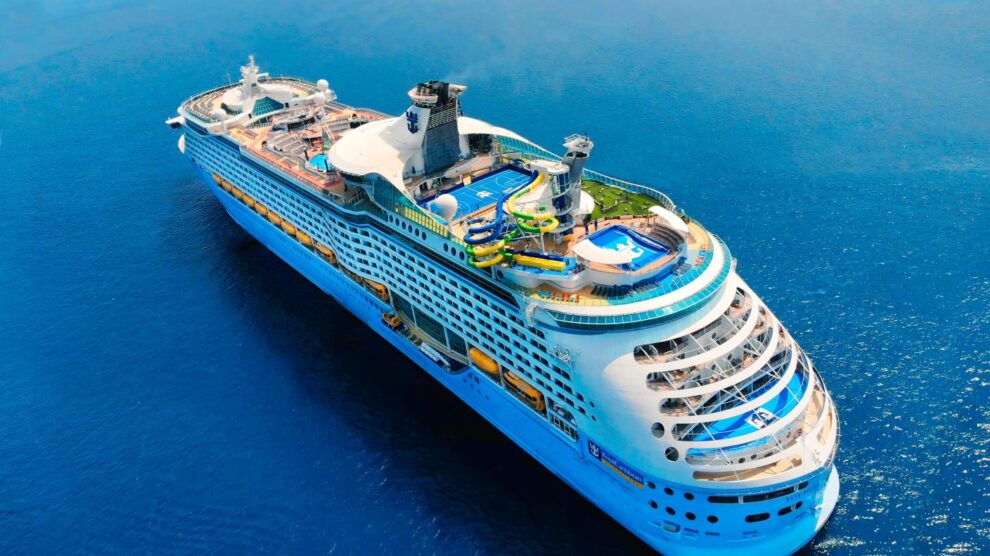Voyager of the Seas features adventures for vacationers of all ages to make memories, including The Perfect Storm duo of racing waterslides, the FlowRider surf simulator, mini golf and more (1)
